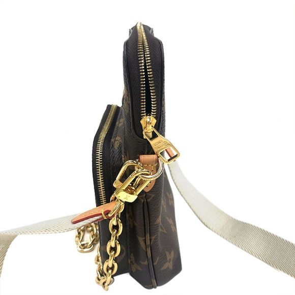 Louis Vuitton Utility Crossbody Bag Monogram Brown Shoulder Bag - Picture 4 of 9